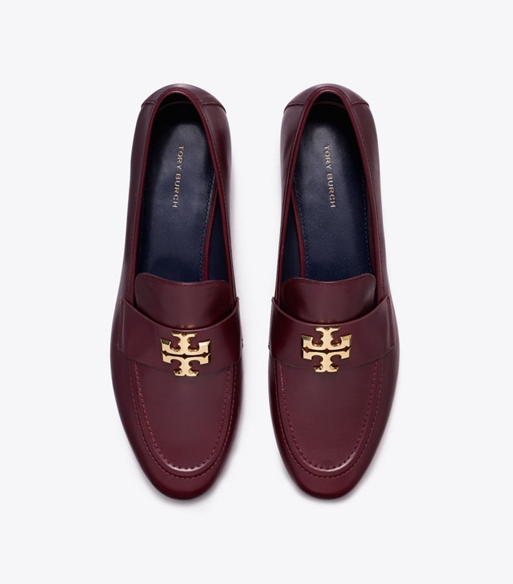 [Arriving at India] TORY BURCH Eleanor Loafer, Wide - Dark Carmine