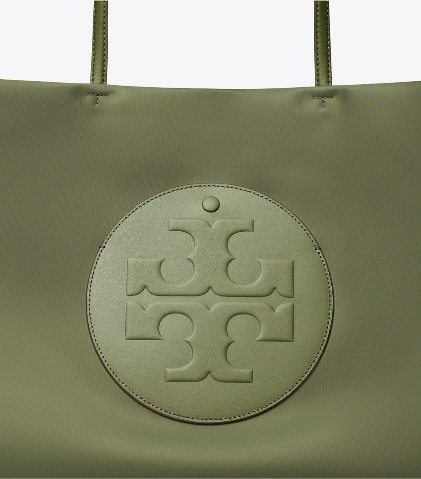 TORY BURCH Ella Tote - Olive Green