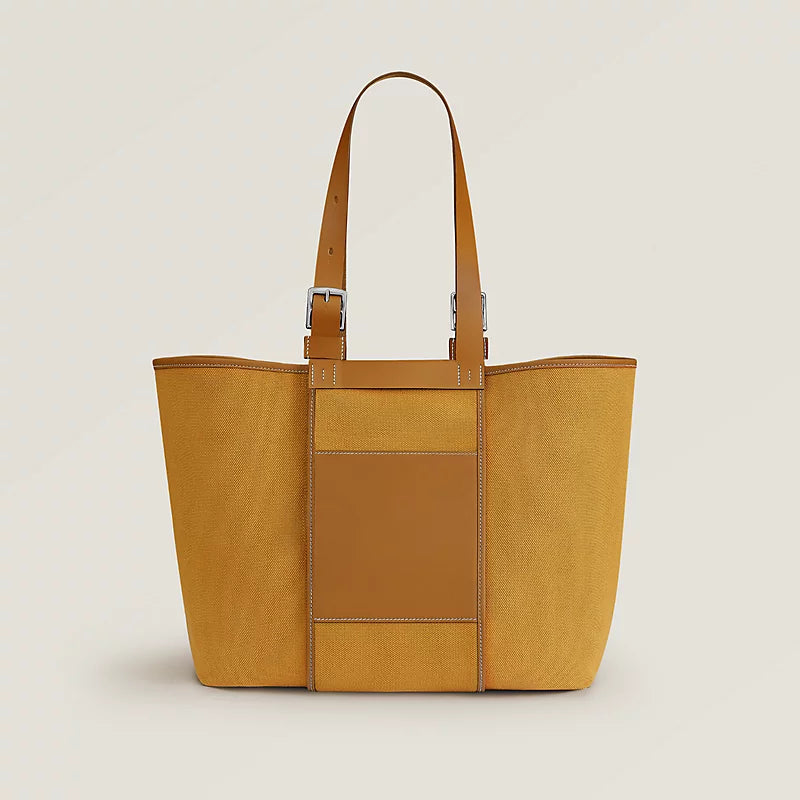 [Brand New] HERMES Etriviere Pocket 35 Bag Désert/Fauve/Gold