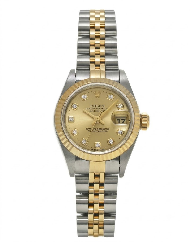 [Store Display]Rolex Datejust Champagne Diamond 26mm