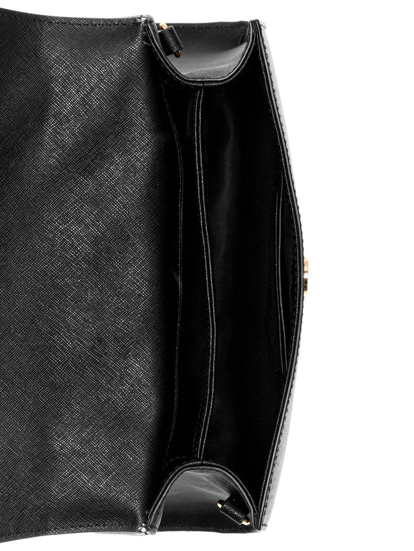 Guess Rhiannon Top Handle Bag - Black image 3