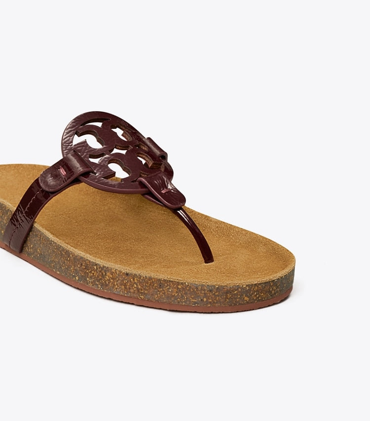 [AT DELHI] Miller Cloud Sandal - Plum Natural image 1