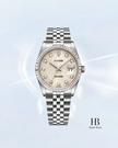 [Store Display]ROLEX Datejust Silver Computer Diamond Jubilee Stainless steel 36mm