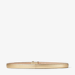 JIMMY CHOO Mini Helina Metallic Nappa Leather Belt - Gold image 1