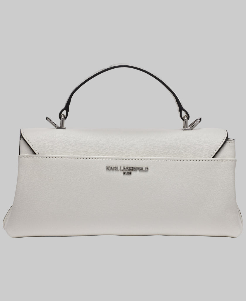KARL LAGERFELD Nicolette Crossbody With Cate Pins - White image 2