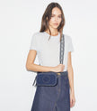 TORY BURCH Mini Miller Denim Crossbody Bag image 1