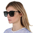 GUCCI  Grey Butterfly Ladies Sunglasses image 1