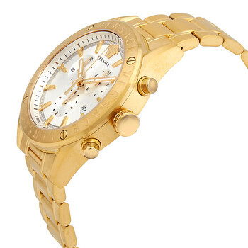 VERSACE  V-Chrono Chronograph Quartz White Dial Men's Watch image 0