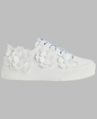 KARL LAGERFELD Georgia Lace Up Sneaker White (Arriving In Delhi) image 3