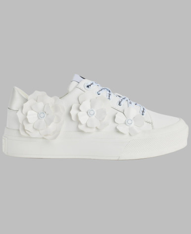KARL LAGERFELD Georgia Lace Up Sneaker White (Arriving In Delhi) image 3