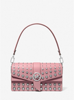 MICHAEL KORS Greenwich Medium Studded Saffiano Leather Shoulder Bag image 6