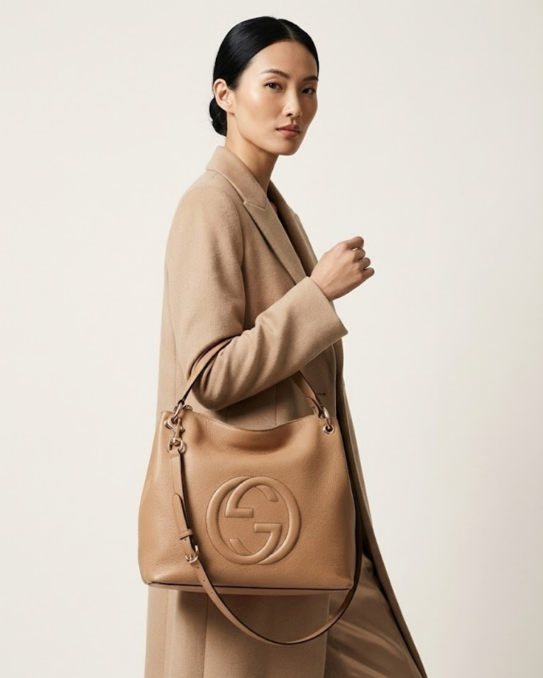 GUCCI Interlocking G Soho Shoulder Bag image 0