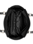Guess Gemma Logo Satchel - Black image 2