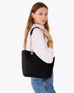 KATE SPADE Spade Flower Quilted Fabric Medium Tote image 3