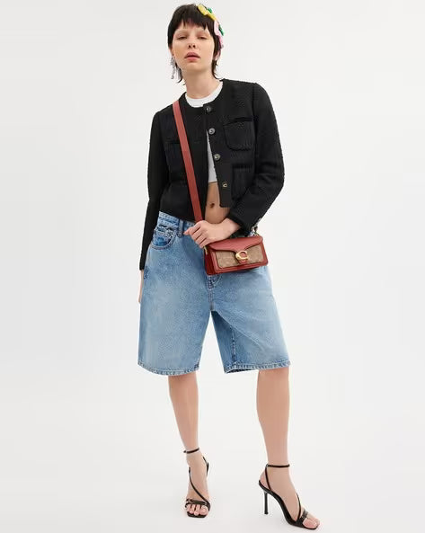 [AT DELHI] COACH Tabby Shoulder Bag 20 In Signature Canvas image 1