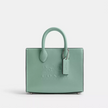 COACH Ace Tote Bag 17 - Silver/Aquamarine image
