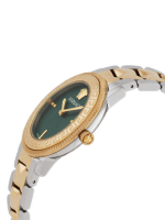 VERSACE  V-Tribute Quartz Green Dial Two-Tone Ladies Watch image 1