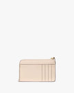 KATE SPADE Lucy Spade Flower Small Card Holder Wristlet - Dark Beige Multi image 3