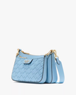 KATE SPADE Duet Woven Leather Crossbody image 0