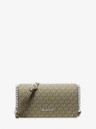 MICHAEL KORS Jet Set Signature Logo Crossbody Bag - Olive image 1