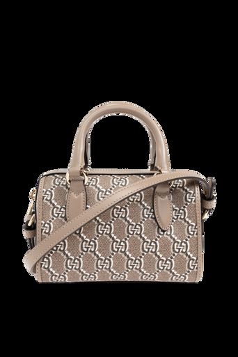 GUCCI Super Mini Bag With Gg Shadow Beige image 3