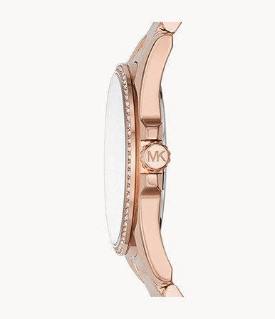 MICHAEL KORS   Women's Whitney Three-Hand Rose Gold-Tone Stainless Steel Watch image 0