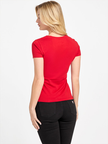 GUESS Eco Charlee Logo Tee Red image 0