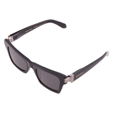 SALVATORE FERRAGAMO Grey Cat Eye Ladies Sunglasses image 1