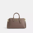 COACH Georgia Satchel Bag - Gold/Dark Stone image 3