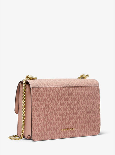 MICHAEL KORS Jade Large Tri-Color Logo Crossbody Bag image 0