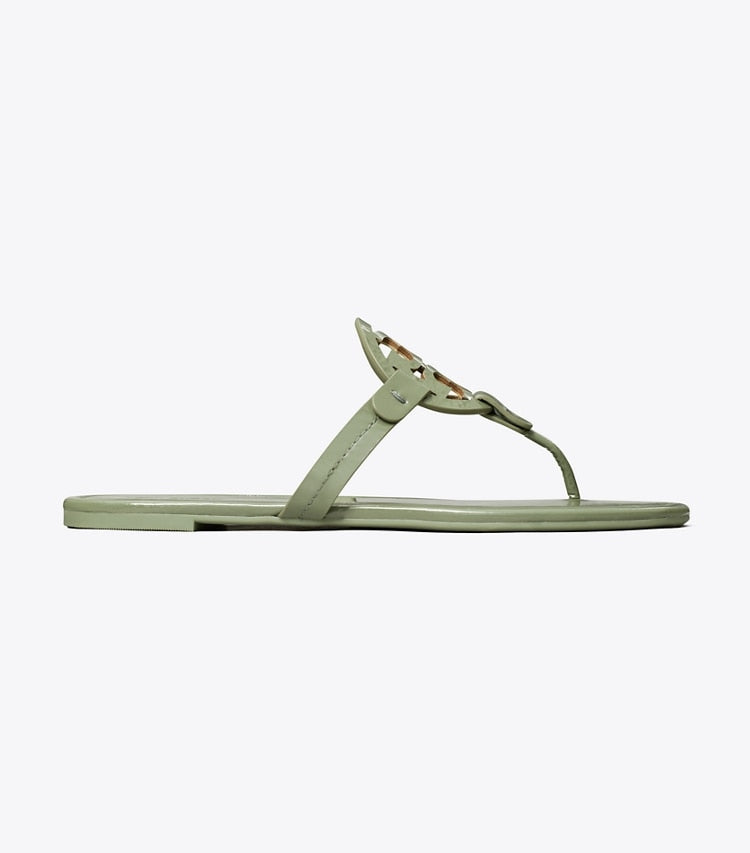 TORY BURCH Miller Patent Sandal - Light Jade image 3