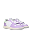 VERSACE Sneakers Women's Leather White/Lilac image 1
