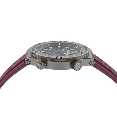 VERSACE Greca Logo Diver Men Quartz Chronograph Date (Arriving In Delhi) image 2
