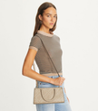 TORY BURCH T Monogram Embossed East-west Tote - Fresh Clay image 3