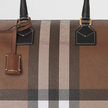 BURBERRY Bowling duffle bag-dark brown image 1