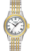TISSOT  Carson White Dial Two-Tone Ladies Watch image 0