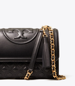 TORY BURCH Fleming Convertible Shoulder Bag - Black image 3
