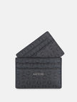 Guess Logo Id Card Case - Black image 0