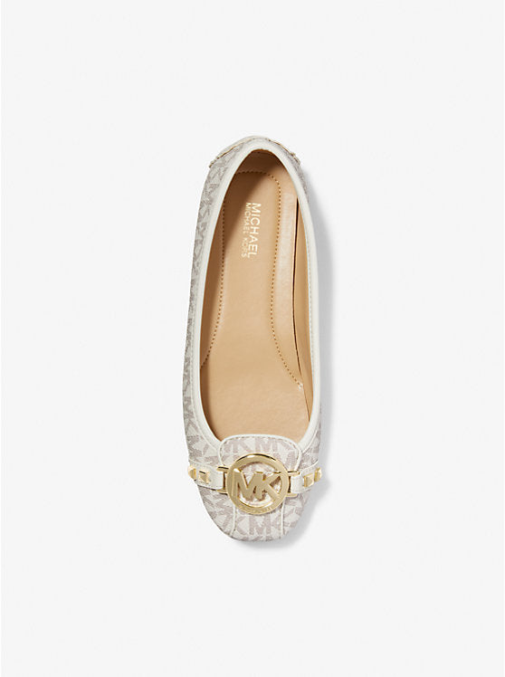 MICHAEL KORS Fulton Studded Logo Moccasin - Vanilla image 1