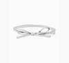 KATE SPADE Skinny Mini Bow Bangle - Silver image