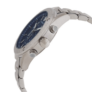 VERSACE  V-Chrono Chronograph Quartz Blue Dial Men's Watch image 1