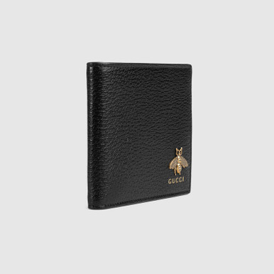 GUCCI Wallet with coin purse Animalier in leather image 0