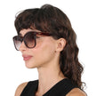 [ARRIVING] SALVATORE FERRAGAMO Salvatore Burgundy Gradient Square Ladies Sunglasses image 1