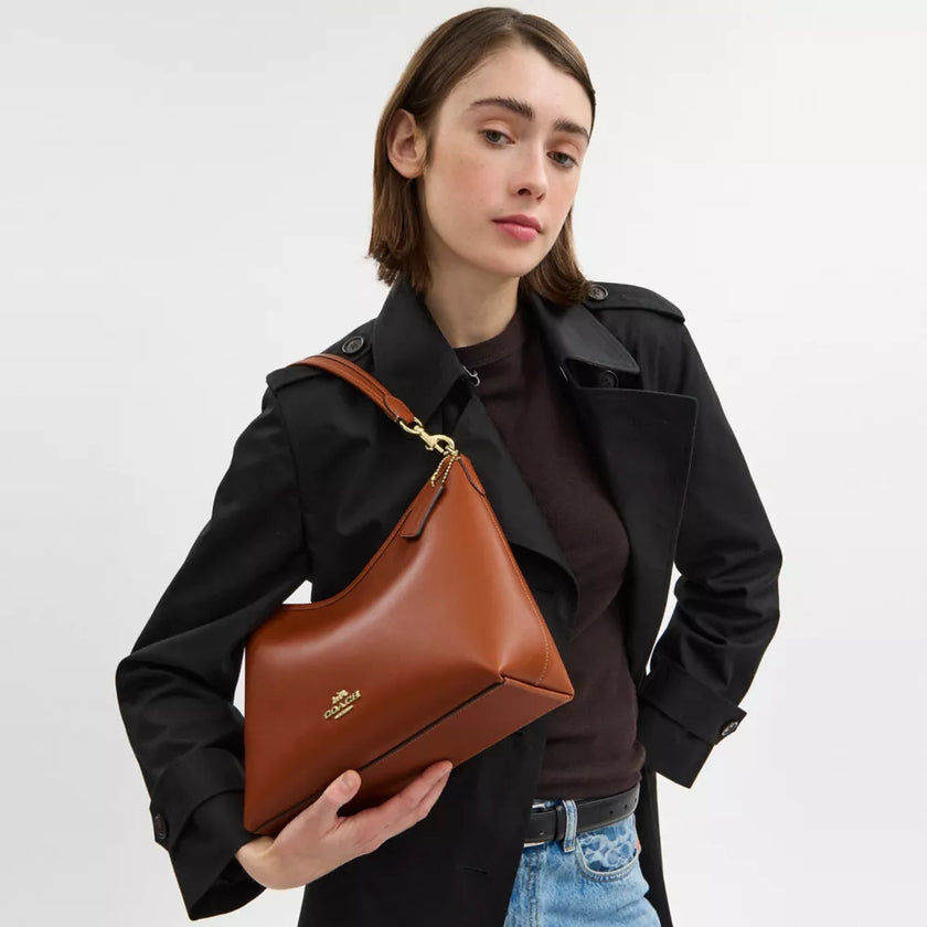COACH Laurel Shoulder Bag - Gold/Tan image 1