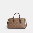 COACH Georgia Satchel Bag In Signature Canvas image 2