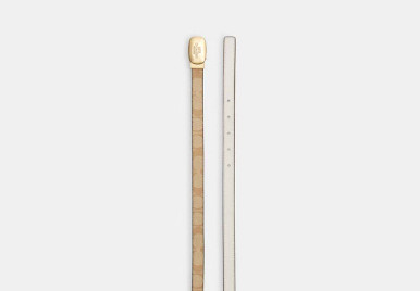COACH Signature Buckle Cut To Size Reversible Eliza Belt, 18 Mm image 1