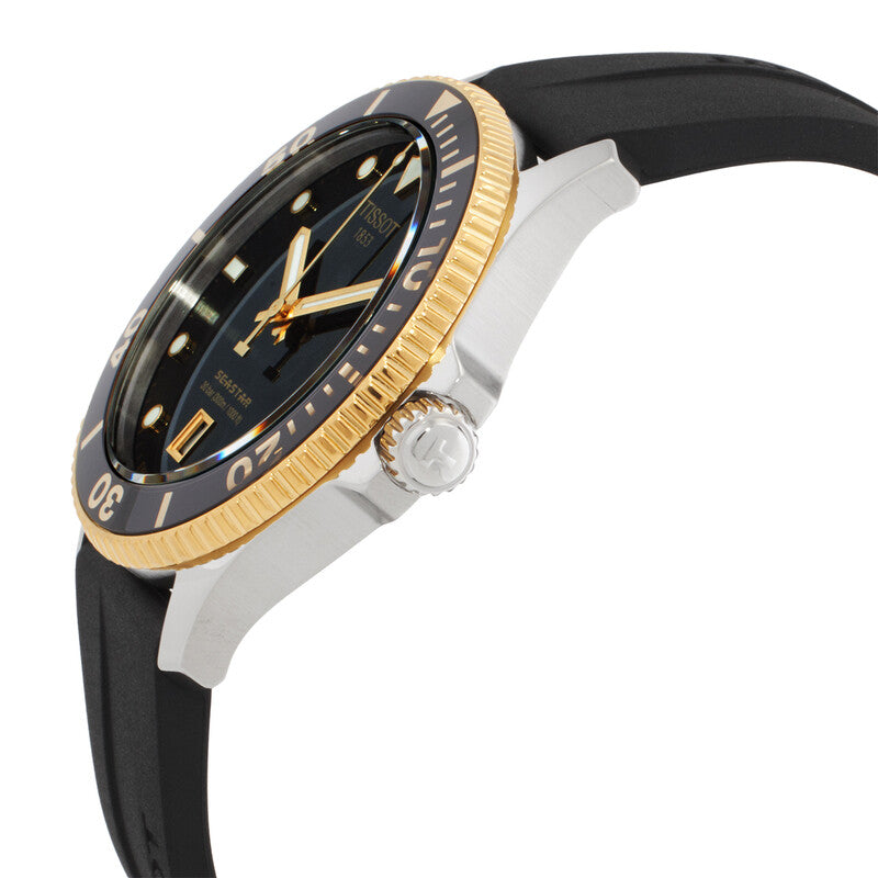 TISSOT Seastar 1000 Quartz Black Dial Men's Watch image 1