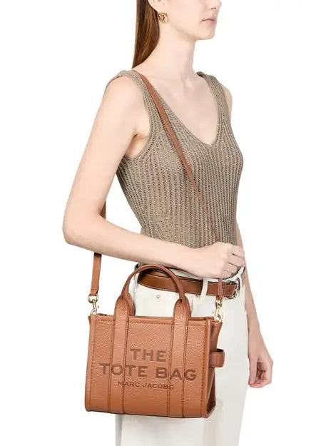 [AT DELHI] MARC JACOBS The Leather Small Tote Bag - Argan Oil image 1