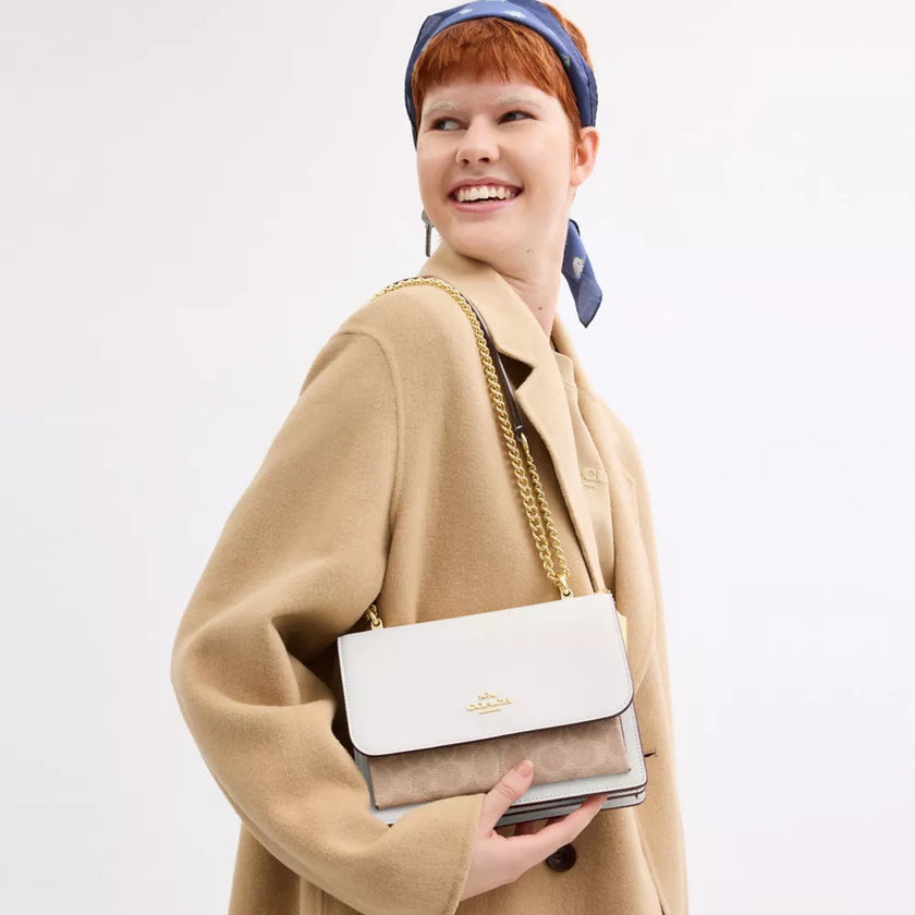 COACH Klare Crossbody Bag In Signature Canvas (Arriving In Delhi) image 2