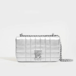 BURBERRY Lola Mini Shoulder Bag Silver image 3